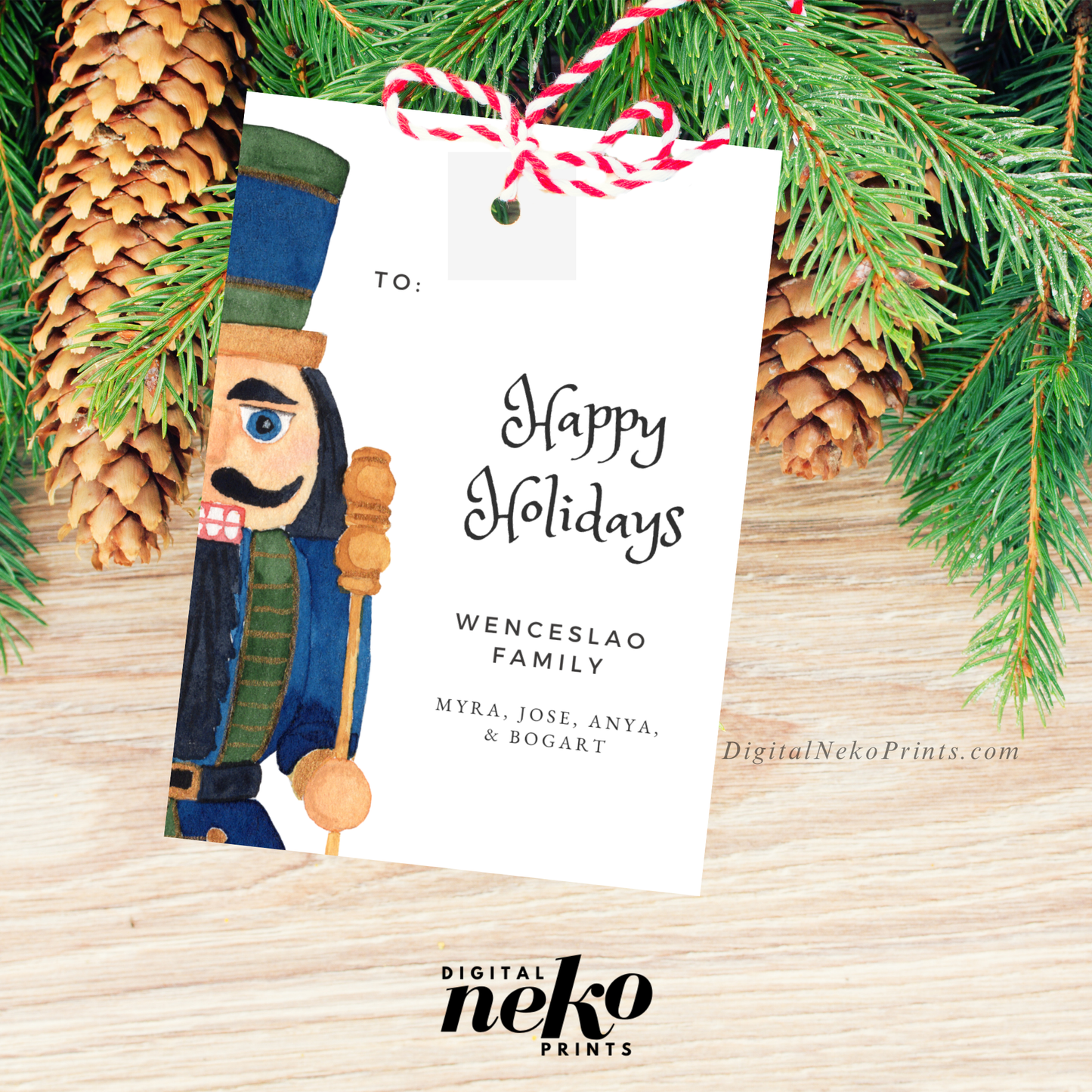 Christmas '24 Gift Tags (Nutcracker 1)