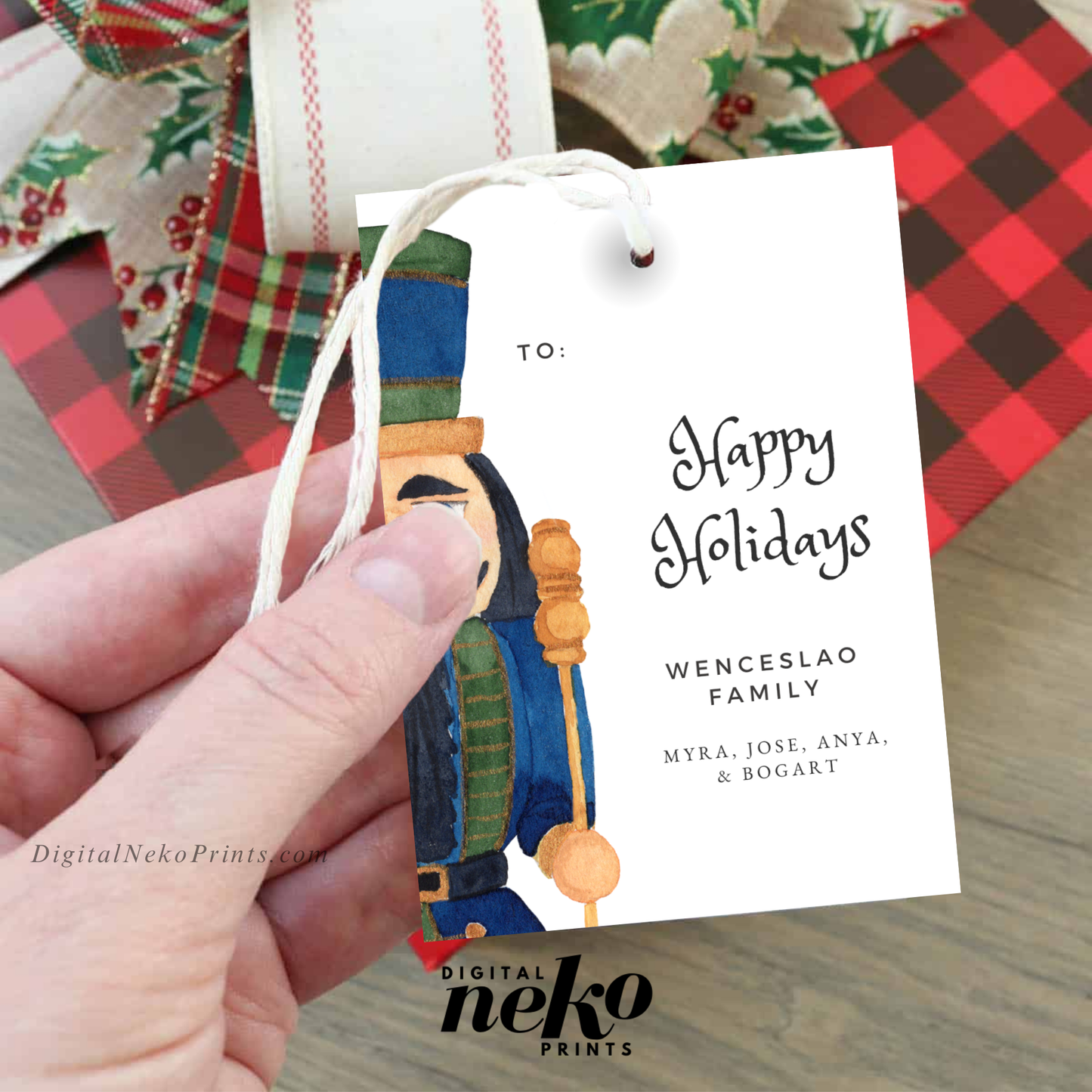 Christmas '24 Gift Tags (Nutcracker 1)