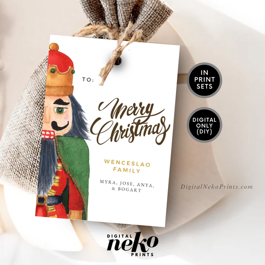 Christmas '24 Gift Tags (Nutcracker 2)