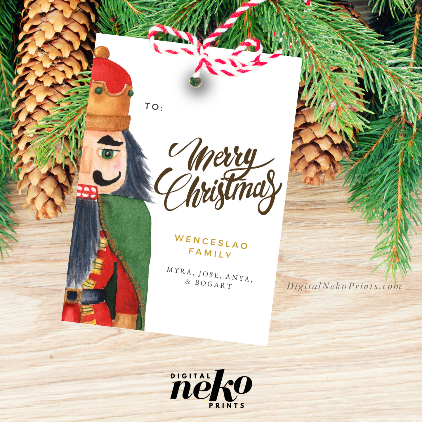 Christmas '24 Gift Tags (Nutcracker 2)
