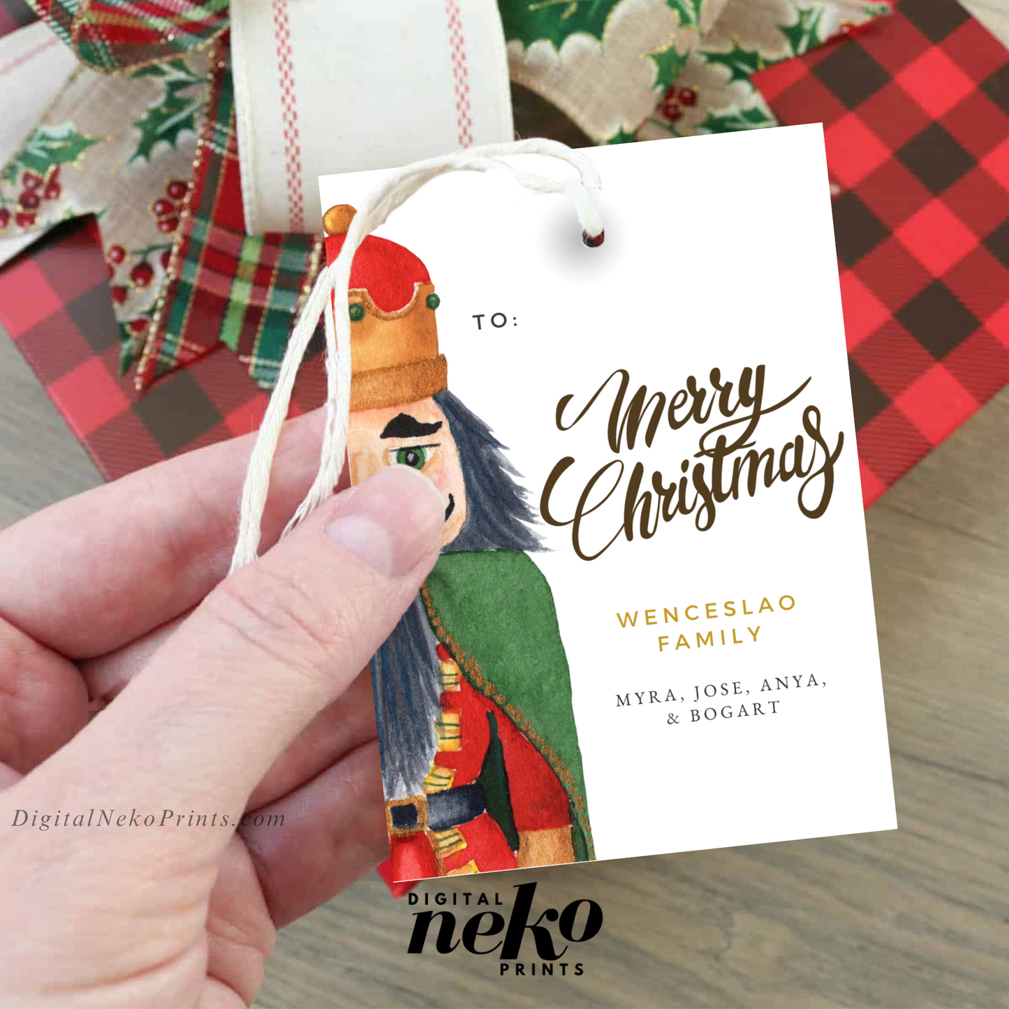 Christmas '24 Gift Tags (Nutcracker 2)