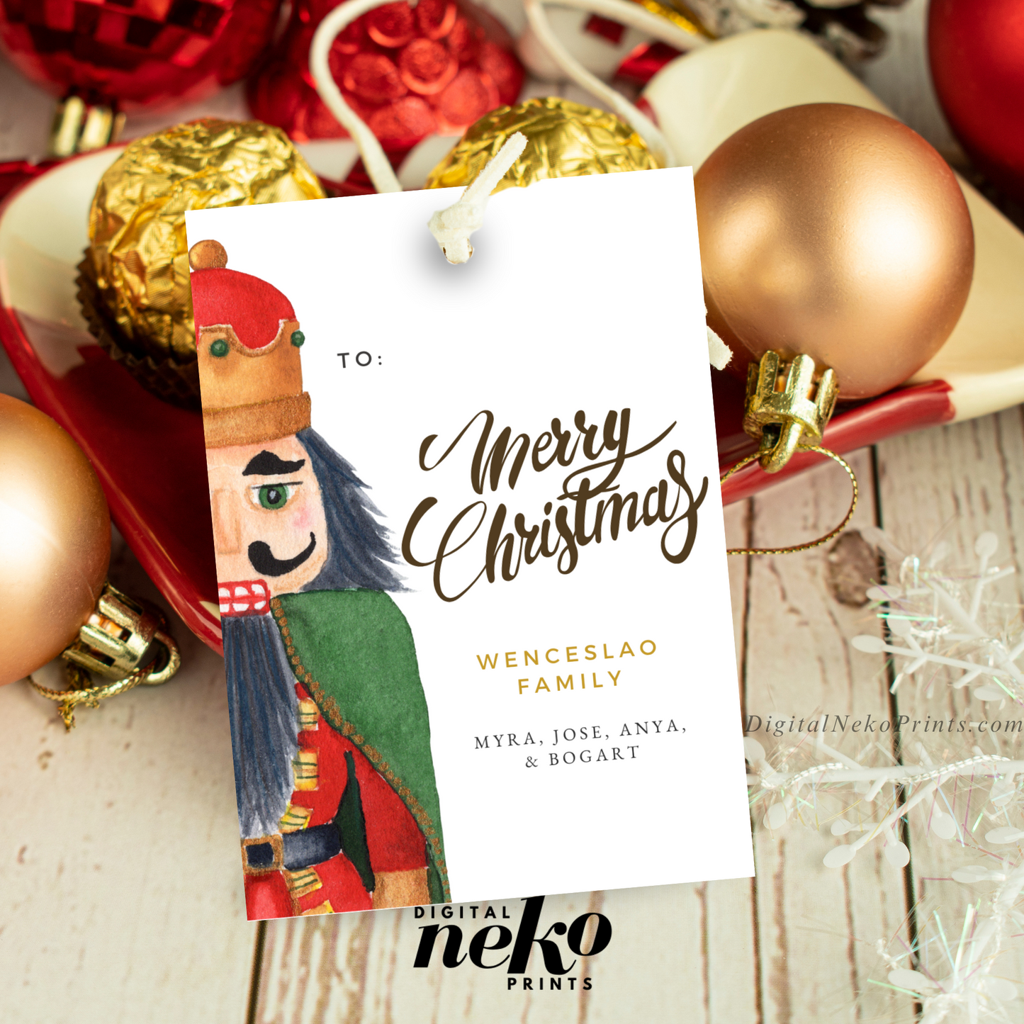 Christmas '24 Gift Tags (Nutcracker 2)