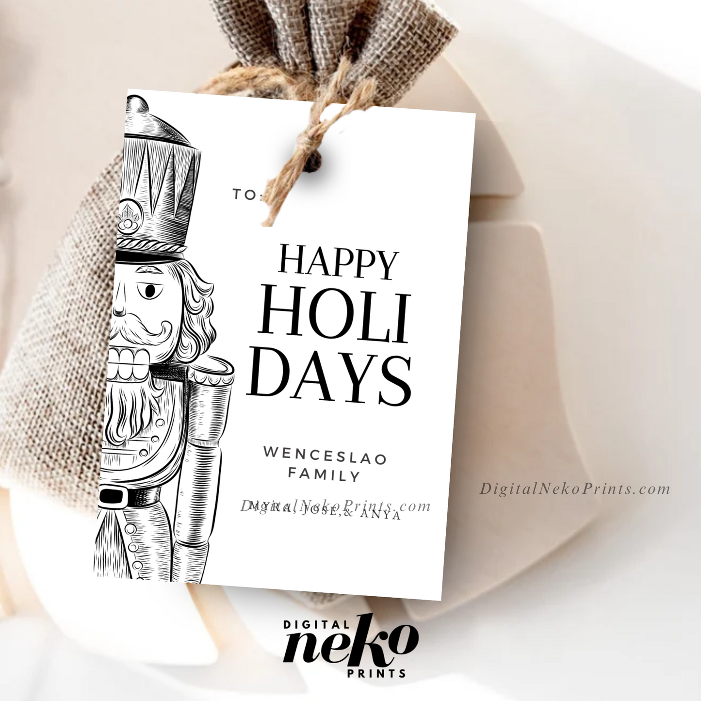Christmas '24 Gift Tags (Nutcracker 3)