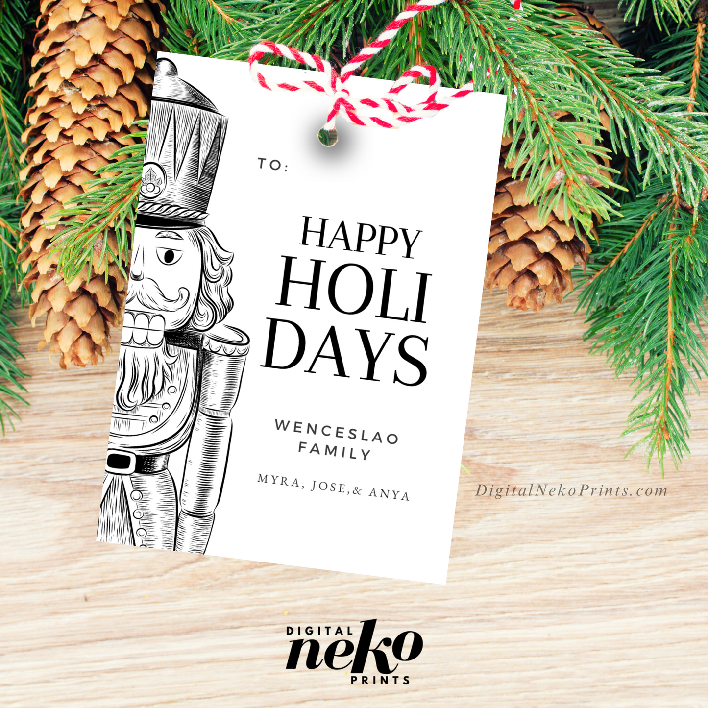 Christmas '24 Gift Tags (Nutcracker 3)