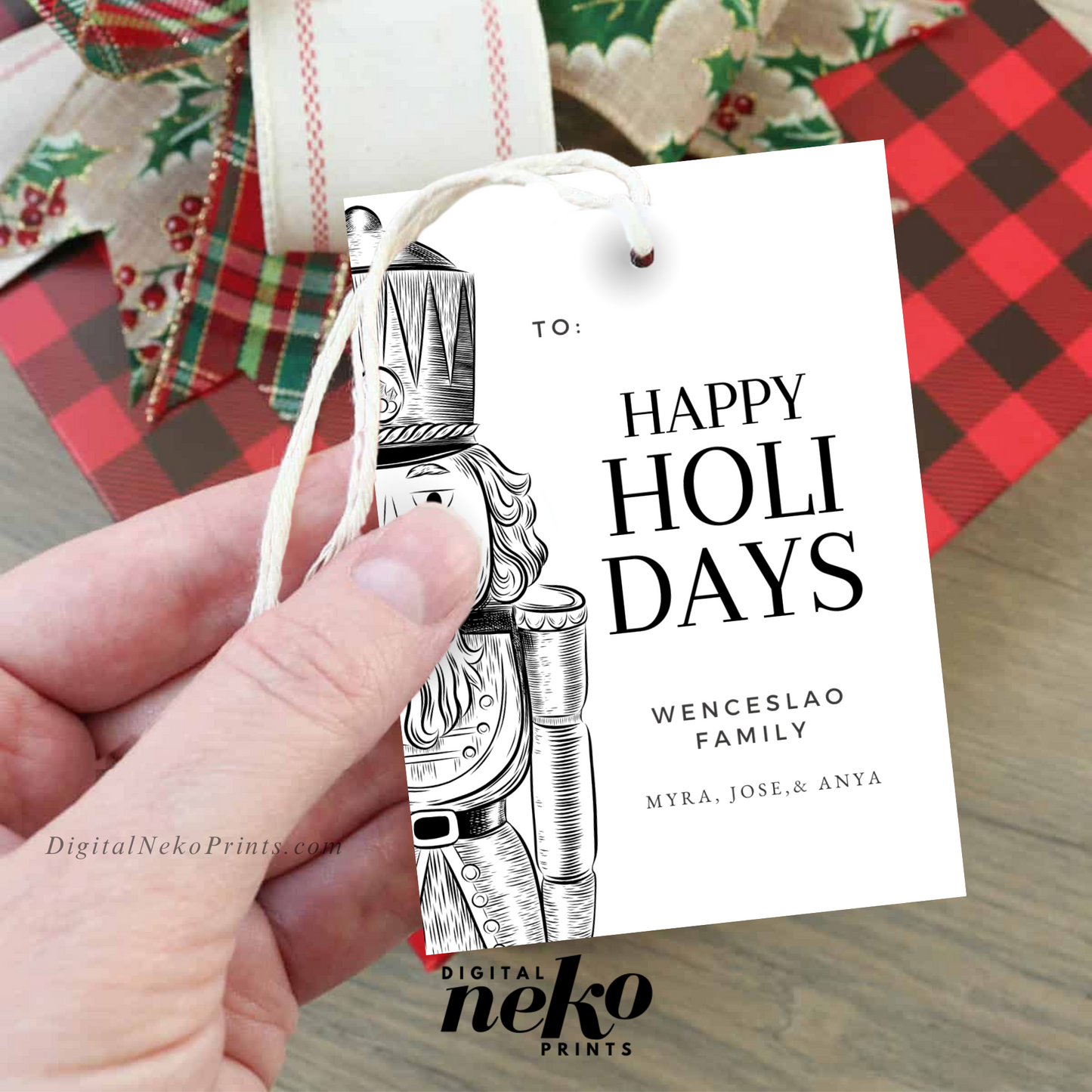 Christmas '24 Gift Tags (Nutcracker 3)